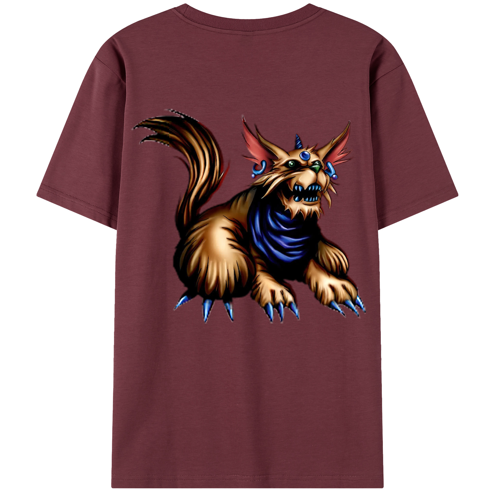 （画像用） 遊☆戯☆王 Yu-Gi-Oh! 綿100％半袖Tシャツ（背面プリント）